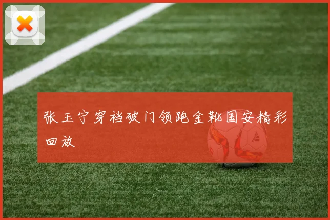 张玉宁穿裆破门领跑金靴国安精彩回放